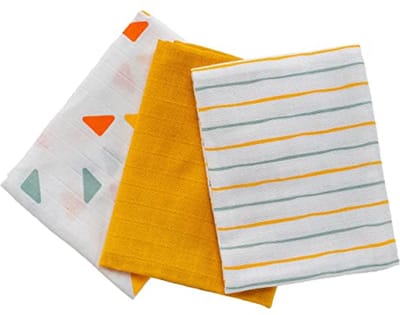 Zachte Hydrofiele Luiers Set van 3 - 70 x 70 cm - Multifunctionele Babydoeken - Oeko-Tex® Standaard 100