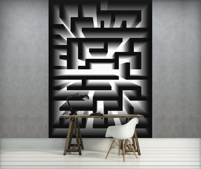 Abstract Pattern Modern Photo Wallcovering