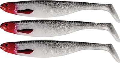 Westin ShadTeez Slim - Redlight - 10cm - 6g - 3 Stuks - Rood