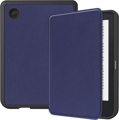 E-Reader Hoes Geschikt voor Kobo Clara 2E | Book Case met Sleep/Wake Functie | Kunstlederen Beschermhoes | Blauw