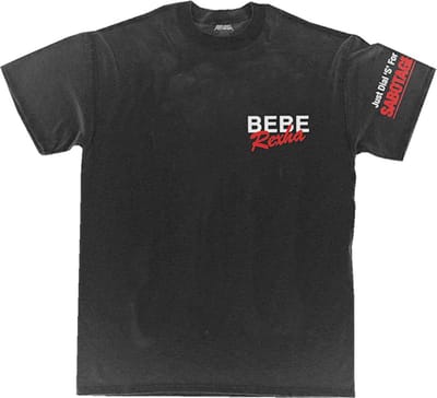 Bebe Rexha - Queen Of Sabotage Heren T-shirt - S - Zwart