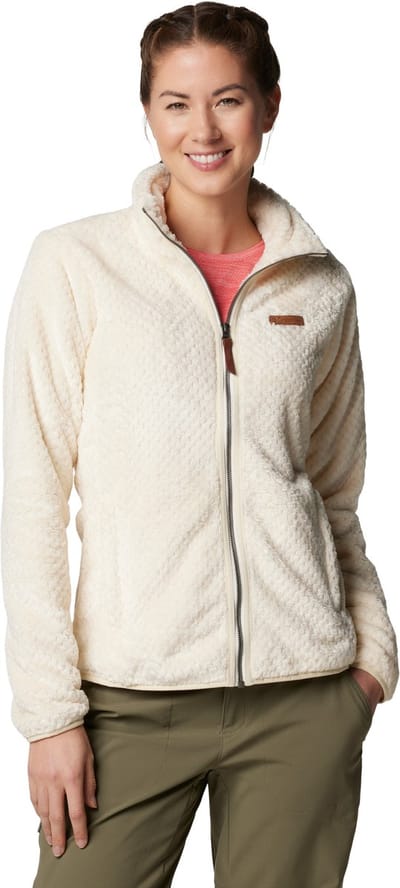 Columbia Fire Side II Fz Dames Fleece Chalk XXL