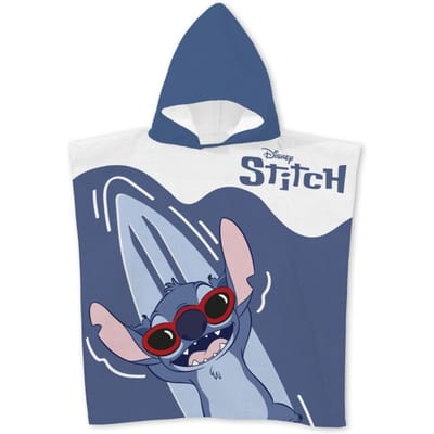 Stitch poncho zonnebril 55 x 110 cm - polyester