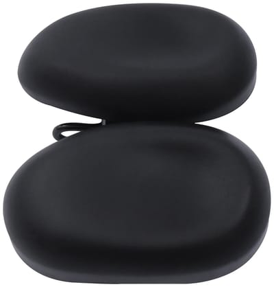 Sensova - Ergonomisch Fietszadel Naseloos met Schokabsorptie en Verstelbare Breedte 21,9-24,6 cm – Comfortabel Fietsstoel Zwart voor Racefiets, Mountainbike en E-bike - Waterdicht PU Zadel met Dubbele Ondersteuning en Ventilatie