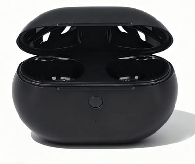 Lazmin112 Vervangende Oplaadcase Voor Studio Buds, Oortelefoonoplader Met Bluetooth-Koppelingssynchronisatieknop, 660 Mah, 4-5 Keer Opladen, Alleen Case