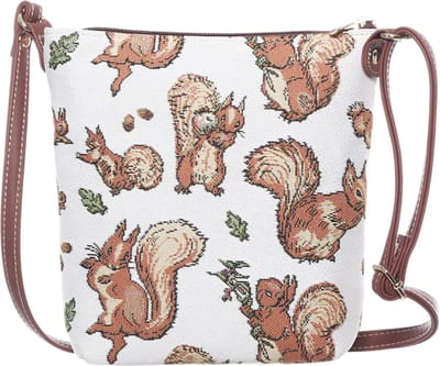 Elegant smal tasje - Squirrel - Nutkin - Eekhoorn - Beatrix Potter