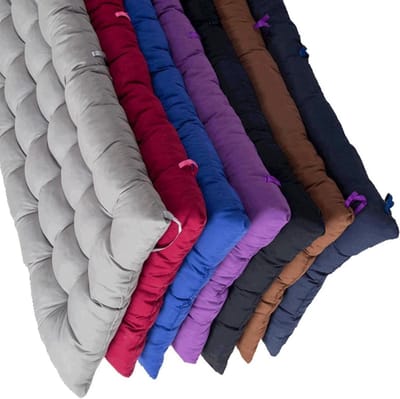 Bankkussen Ligstoel - Zonnebed Kussen Stoelkussen - Ontspannen Buiten - Ademend Polyester PP Katoen - 120 x 40 cm - Oranje