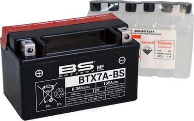 Bs Battery Btx7A-Bs / Ytx7A-Bs Accu