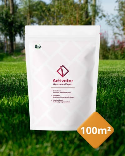 Graszoden Expert Bodemactivator (100m²) | Bodemverbeteraar - Graszaad - Gazonmest - Kunstmest - Kalk - IJzersulfaat
