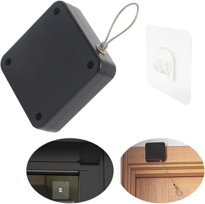 JGS Premium - Automatische sensor deursluiter met trekkoord voor aluminium en houten deuren