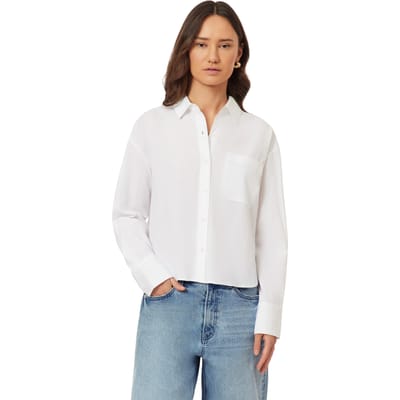 Scotch & Soda Cropped Shirt Brilliant White Taglia: XS | Magliette intime Outlet | Donna | Bianco
