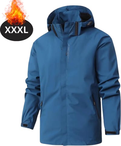 Nivard Windjas Voor Heren - Parka - Lente & Herfst - Jas - Volwassen - Windjack - Windbreaker - Outdoor - Donkerblauw - Maat XXXL