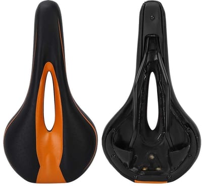 Dailygoods- Fietszadel Geveerd - Gel Zadel voor Heren/Dames