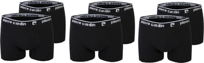 Pierre Cardin - Heren Boxershorts 6-Pack - Zwart - katoen - Maat M