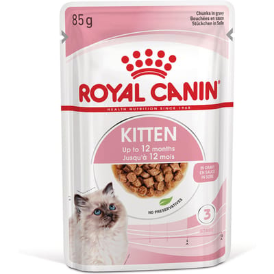 Royal Canin Kitten in Saus - Kattenvoer - 12x85g - Natvoer voor kittens