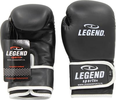 Legend Sports Bokshandschoenen Junior Zwart Maat 2oz