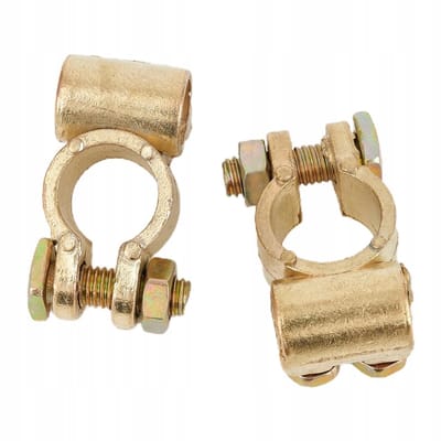 Rosfix Accuklemmen Set - Aluminium Verstelbaar - 600A - Voor 6V/12V Accu Plus en Min