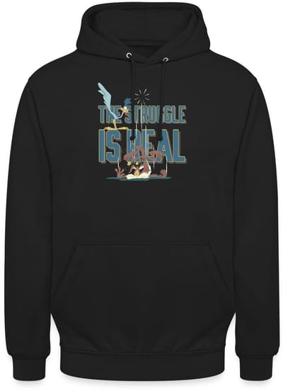 Looney Tunes The Struggle Is Real Hoodie Unisex