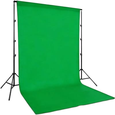 Fotografie Achtergrond - Studio Doek - Professionele Opnames - Wasbaar en Opvouwbaar - 3x2 Meter - Groen