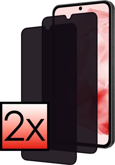 Screenprotector - 2 Stuks - Geschikt voor Samsung Galaxy A35 - Privacy Filter - Beschermglas - Gehard Glas - Tempered Glass - Screen Protector - Anti Spy - Full Display Cover