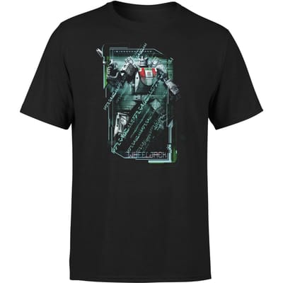 Transformers Wheeljack Tech Unisex T-Shirt - Zwart - 3XL