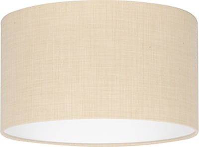 Uniqq Lampenkap stoffen Livigno crême Ø 35 cm - 20 cm hoog