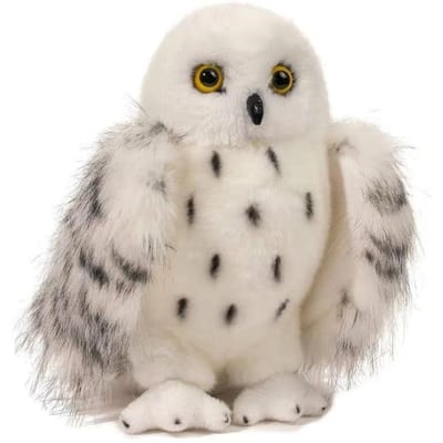 20cm Cartoon Witte Uil Pluche Speelgoed Zacht Gevuld Dier Schattige Witte Adelaar Pluche Speeltjes Kinderspeelgoed Woondecoratie Meisjes Verjaardagscadeaus 20cm white