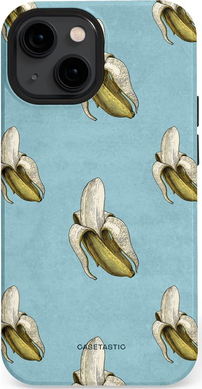 Casetastic Hoesje Geschikt voor Apple iPhone 13 Mini Magsafe - Stijlvolle Beschermende Duo-layer Case - Vintage Fruit Design