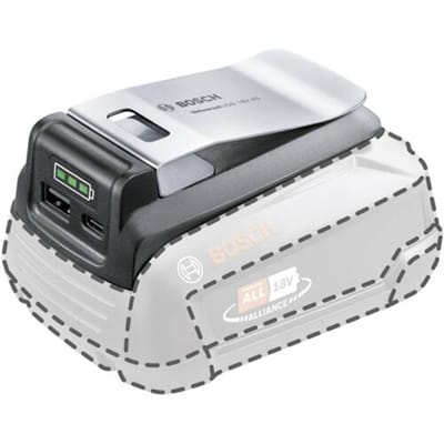 Bosch Home and Garden 1600A02WS1 1600A02WS1 USB-laadstation Incl. weergave laadtoestand