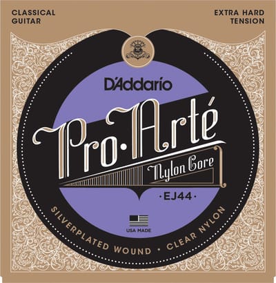 D'addario EJ44 | Klassieke gitaar snaren | Pro arte | Extra Hard | Silver plated