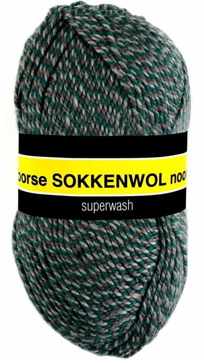 Scheepjes Noorse Wol Markoma 100g - 6853 Groen/Grijs