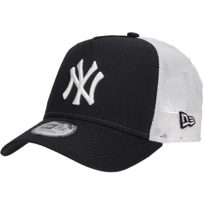 New Era Unisex Volwassen MLB League New York Yankees Trucker Cap (Zwart)