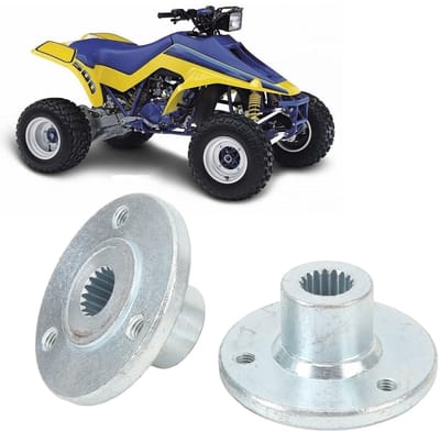 Dailygoods- Achterwielnaaf 17T 3 Stud - Geschikt voor Quad/ATV/Dune Go Kart - Stabiele Prestaties - Hoge Precisie - Solide Constructie - 5 Inch Banden - Naaf