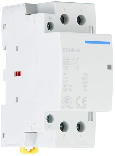 Dailygoody - Huishoudelijke AC-schakelaar - 2P 2NO 40A - Duurzaam en energiebesparend - 35mm Din-rail montage - Automatiseringsschakelaar - Geschikt v