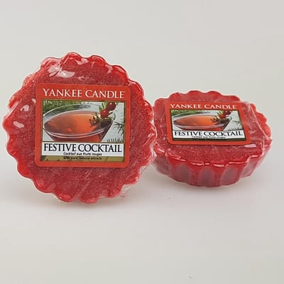 Yankee Candle Wax Melt Festive Cocktail smeltkaarsjes (3 stuks) Voor uzelf of Bestel Een Kado