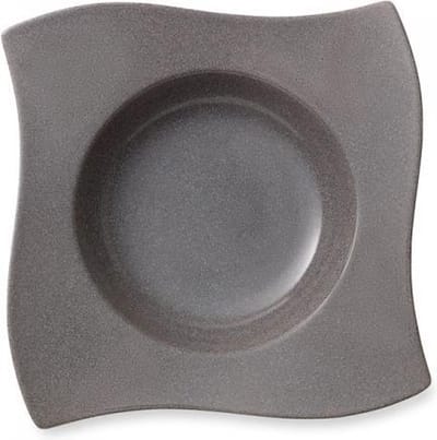 Villeroy & Boch New Wave Stone Pastabord - 28 cm - Grijs