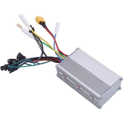 52V 25A 1200W Dubbele Aandrijving Controller Aluminiumlegering Voorwielaandrijving Elektrische Motor Snelheidsregelaar voor Elektrische Fiets white