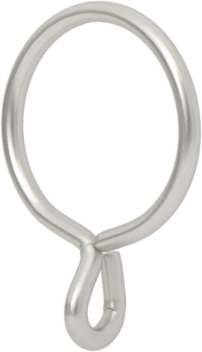 Drapery Oogje Gordijnringen 1,7 Inch - Set van 14 - Satijn Nikkel