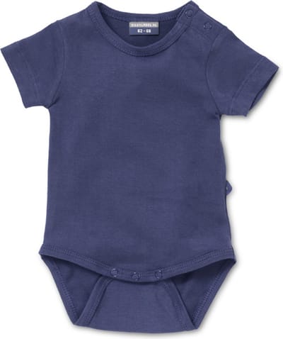 Silky Label romper plum purple - korte mouw - maat 86/92 - paars