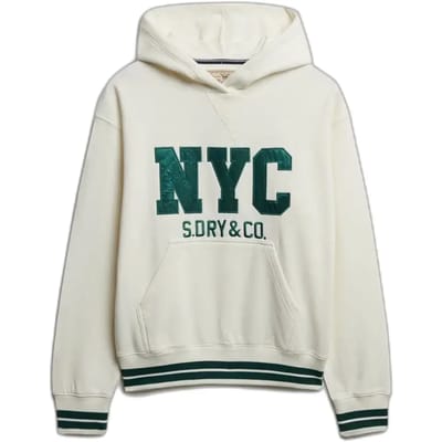 Dames Hoodie Superdry Country Club Varsity
