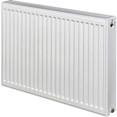 Sanivesk Paneelradiator Imago Duo Type 22 80x60cm - Wit - 8 Aansluitingen - 1326w