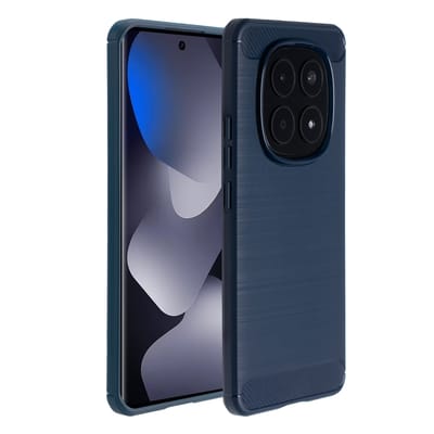 imoshion Hoesje - Geschikt voor Xiaomi Redmi Note 15 (4G) - Brushed Backcover - Donkerblauw