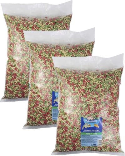 Darwin Vijvervoer Sticks Mix - Vijvervoer - 3 x 15 l