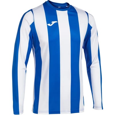 Joma Inter Classic T-shirt Met Lange Mouwen Wit,Blauw 11-12 Years Jongen