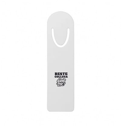 Hacebo® - Beste collega metalen boekenlegger - Beste collega - teamgenoot - afscheid Bladwijzer boekenleggers - 12.7 cm x 3.2cm