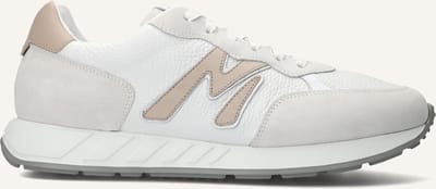Magnanni 26144 Sneakers - Leer - Heren - Wit - Maat 41
