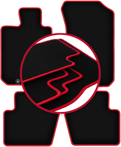 CARLUX-RED automatten voor: Honda Legend IV sedan (2004-2012)