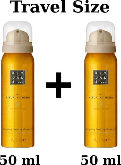Rituals The Ritual of Mehr Foaming Shower Gel - Douchegel - 2 x 50 ml - Reisverpakking