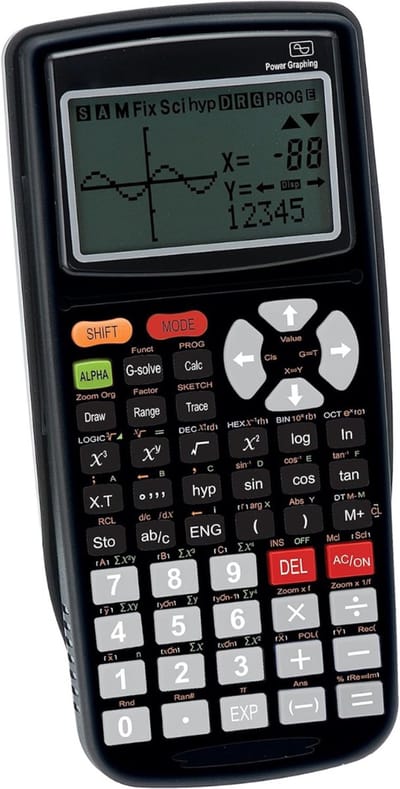 VLSelect® Grafische Rekenmachine - Wetenschappelijke Rekenmachine - Voor Middelbare School - Geïntregeerde Examenmodus
