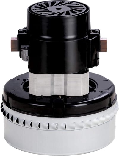 Stofzuigermotor - Krachtige Motor - Stofzuiger Reparatie - 1200 Watt Bypass - 2 turbines - Zilver